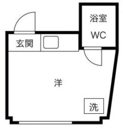 エルパラッツォ三宮の物件間取画像